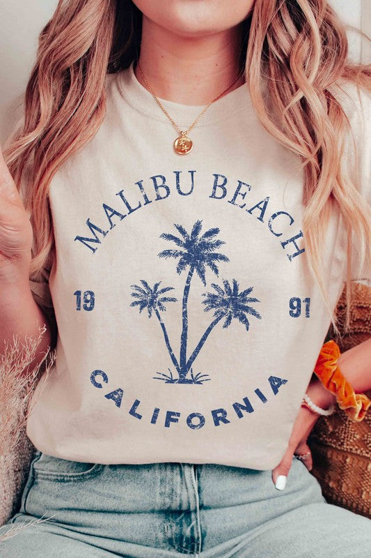 MALIBU BEACH Graphic Tee