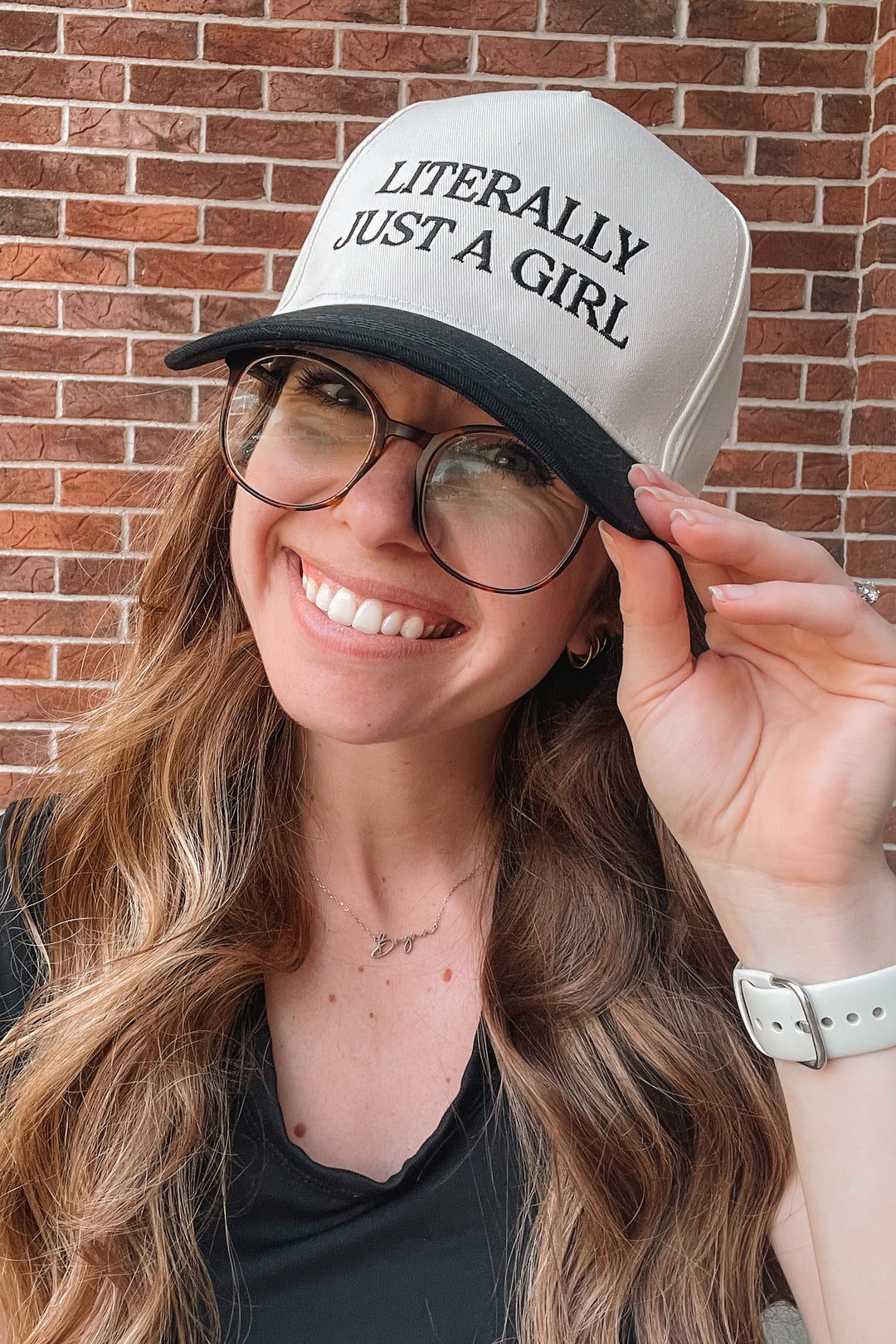 Literally Just a Girl Trucker Hat