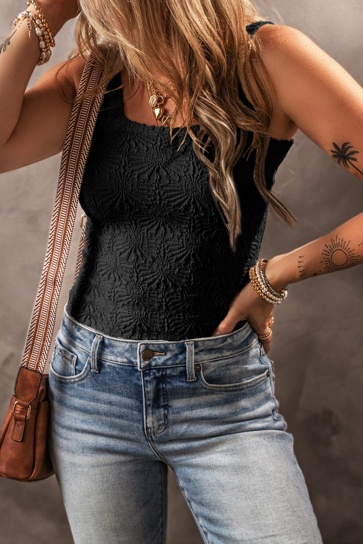 PRE-ORDER: Square Neck Wide Strap Tank