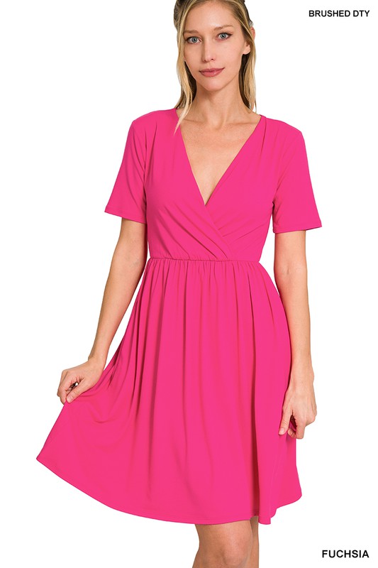 Brushed Sweetheart Day Dress