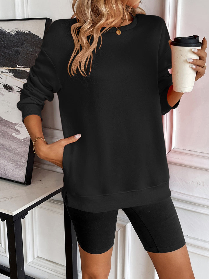 PRE-ORDER: Ivy Lane Round Neck Long Sleeve Sweatshirt