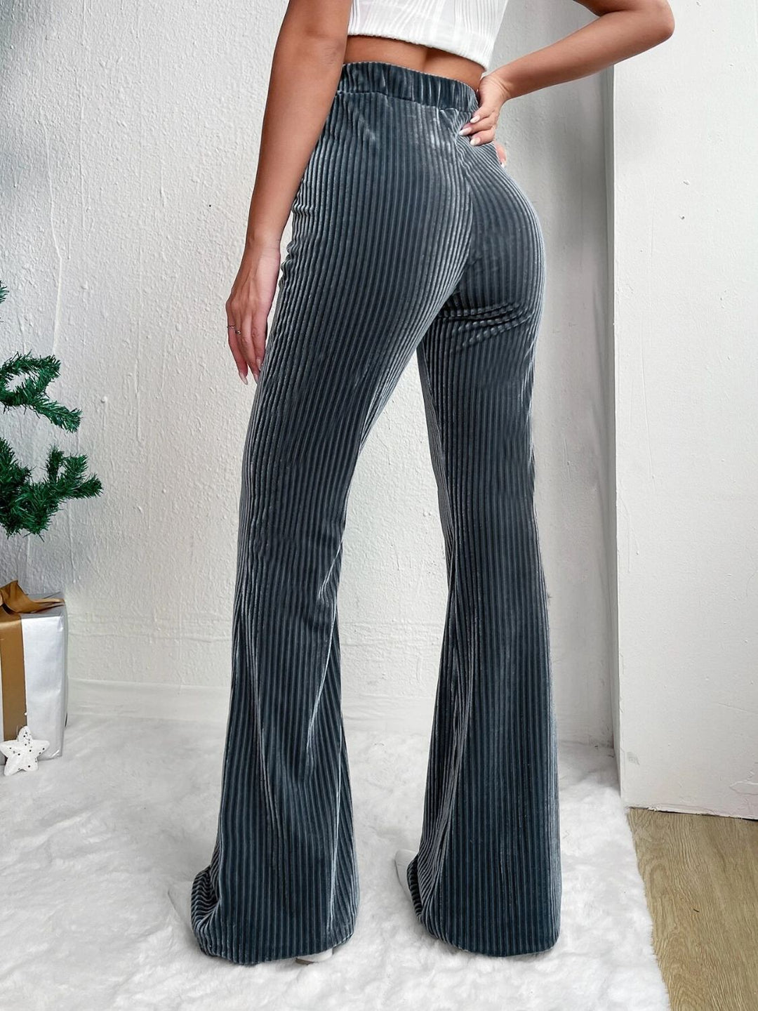 PRE-ORDER: High Waist Flare Pants