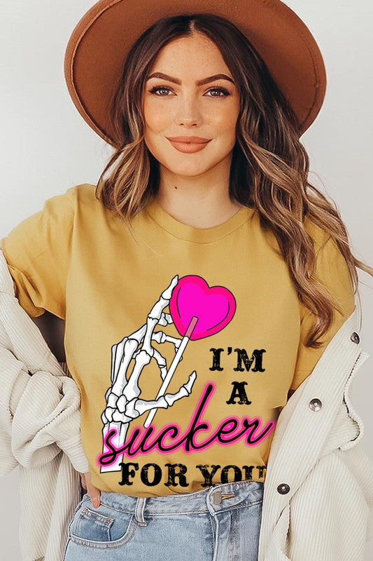 IM A SUCKER FOR YOU UNISEX SHORT SLEEVE