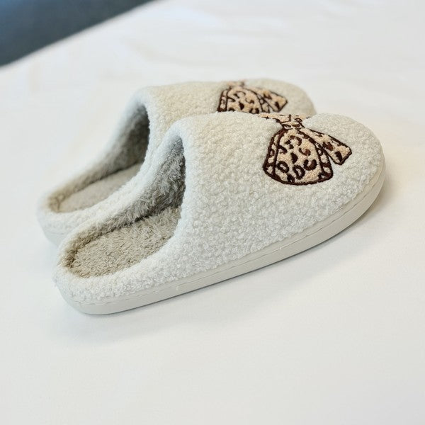 Emily Bow Cozy Lounge Slippers