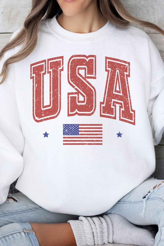 USA GRAPHIC SWEATSHIRT