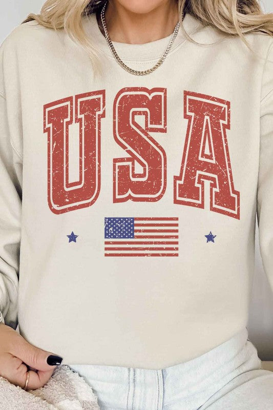 USA GRAPHIC SWEATSHIRT