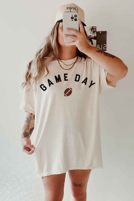 GAME DAY FOOTBALL TAILGATE GRAPHIC TEE