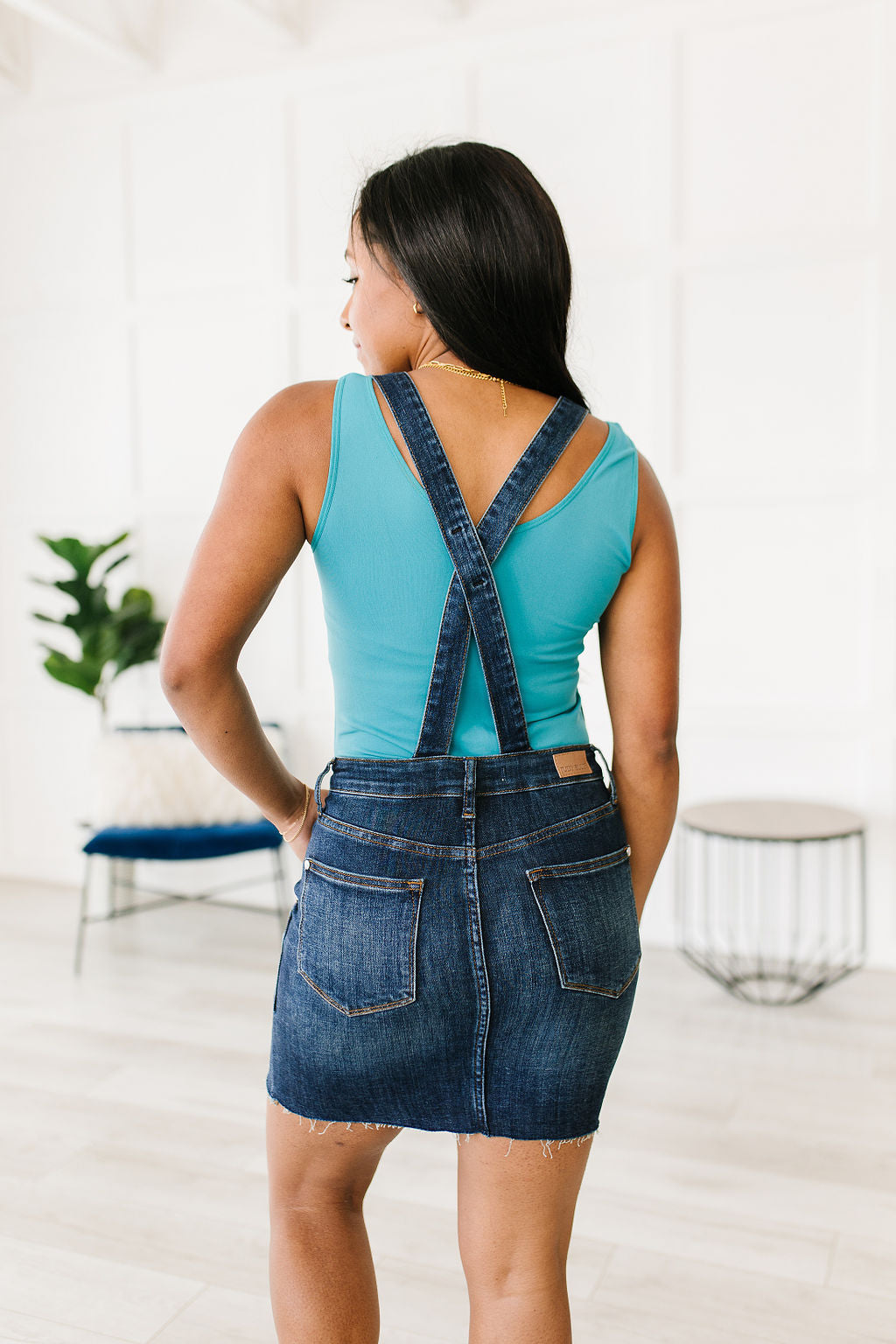 overall blue jean dress Agnes Denim Overall Dress – Pretty Little Distraction Boutique