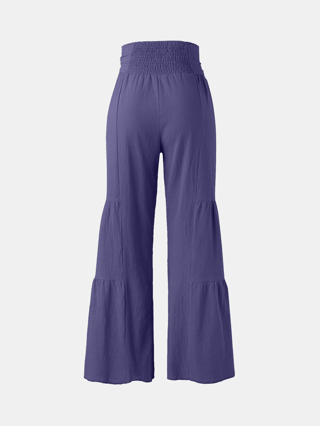 PRE-ORDER: Tied Ruched Wide Leg Pants