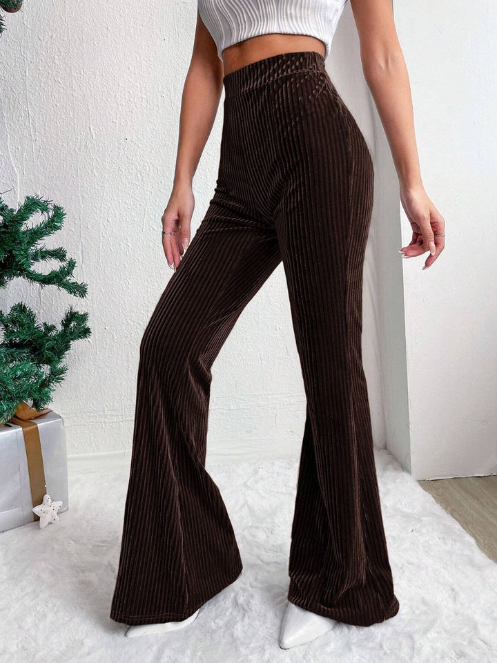 PRE-ORDER: High Waist Flare Pants