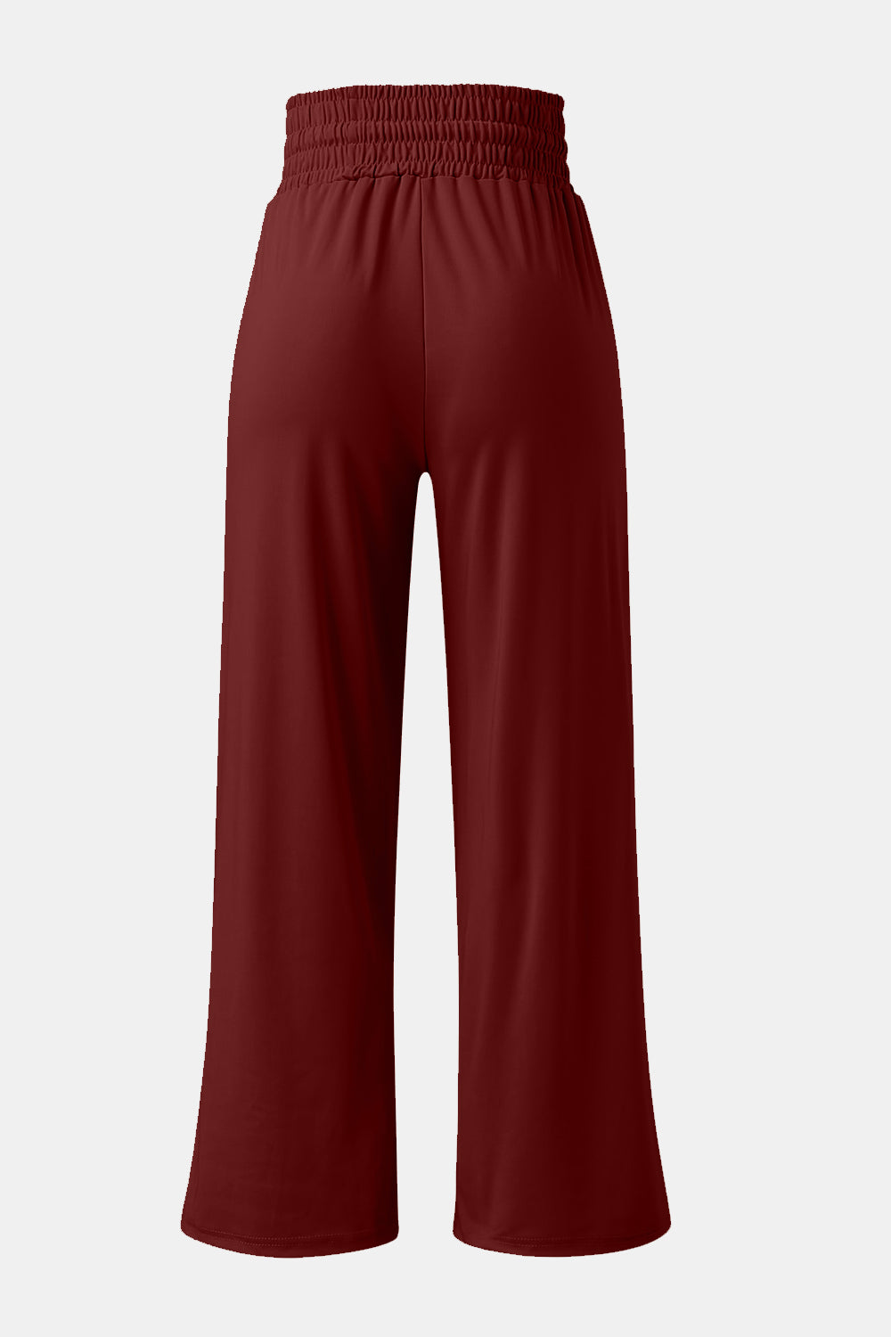 PRE-ORDER: Full Size Drawstring High Waist Wide Leg Pants