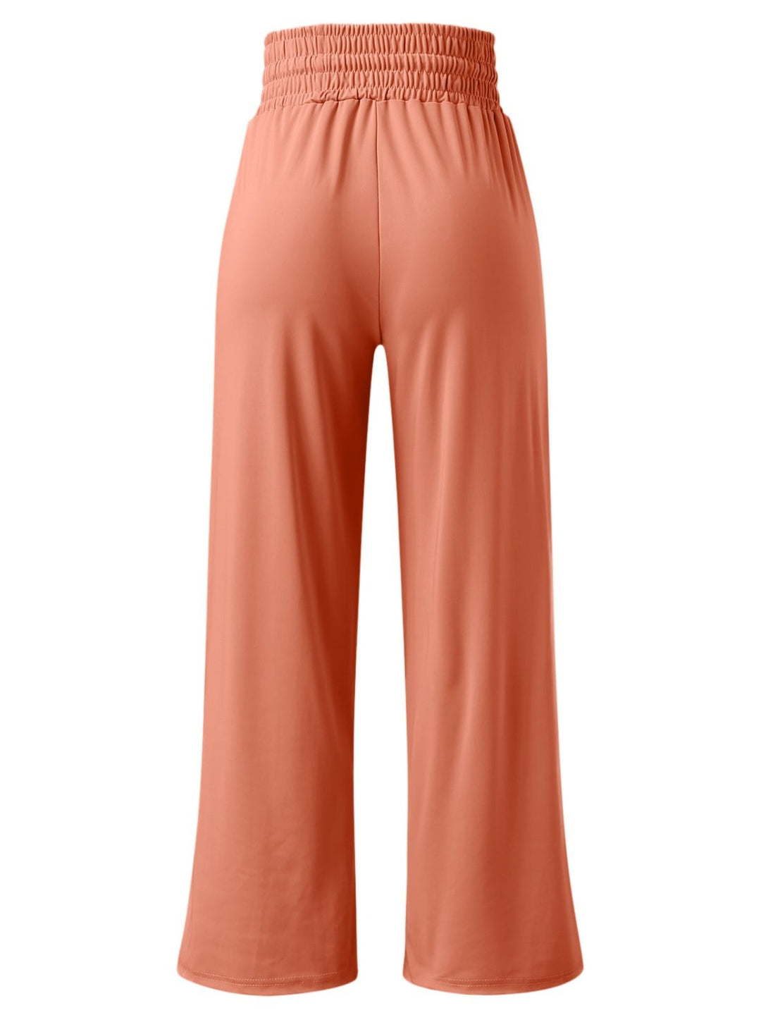 PRE-ORDER: Full Size Drawstring High Waist Wide Leg Pants