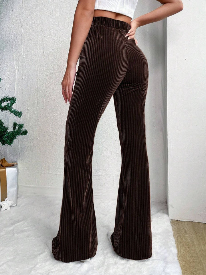 PRE-ORDER: High Waist Flare Pants