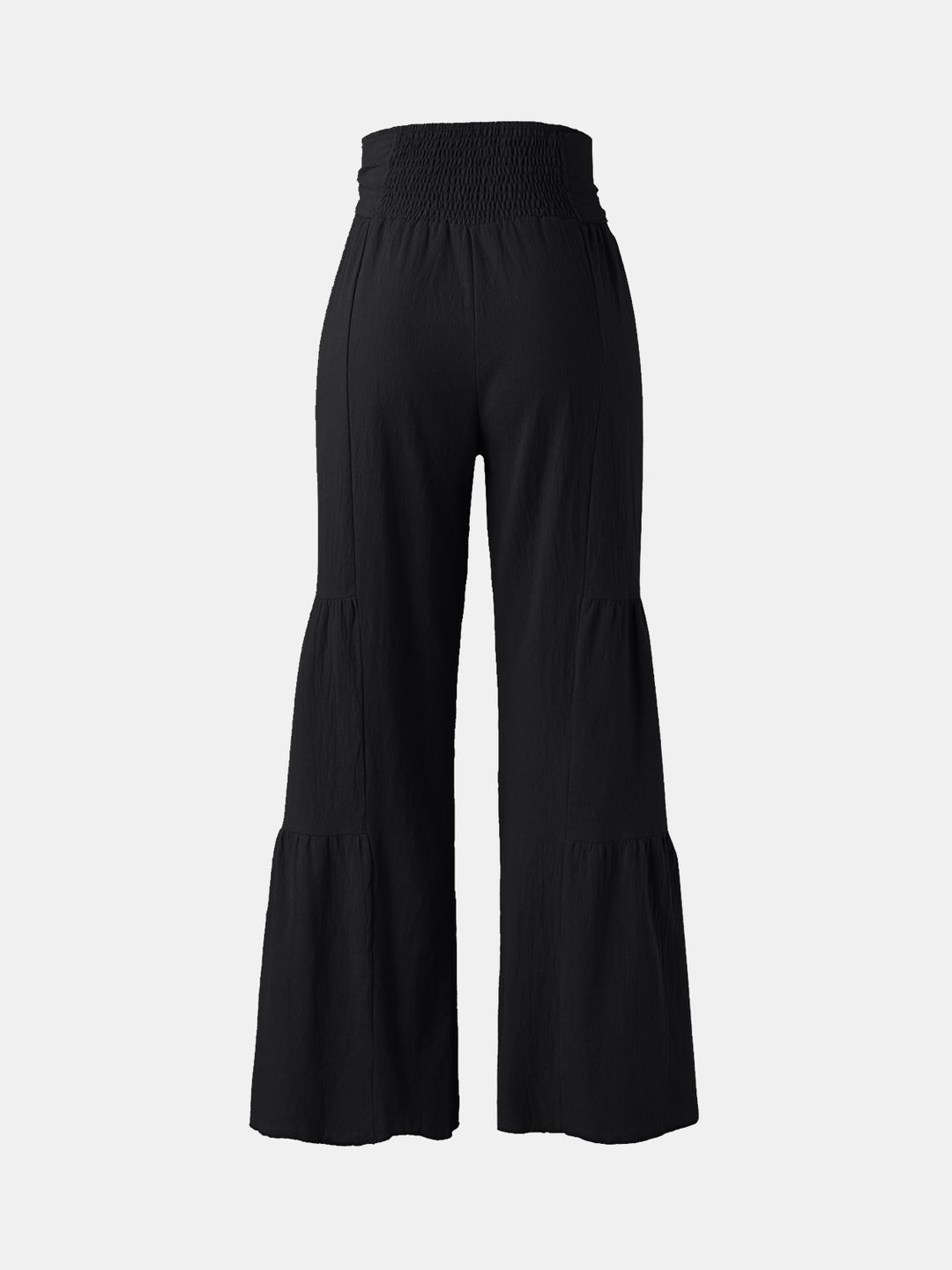 PRE-ORDER: Tied Ruched Wide Leg Pants