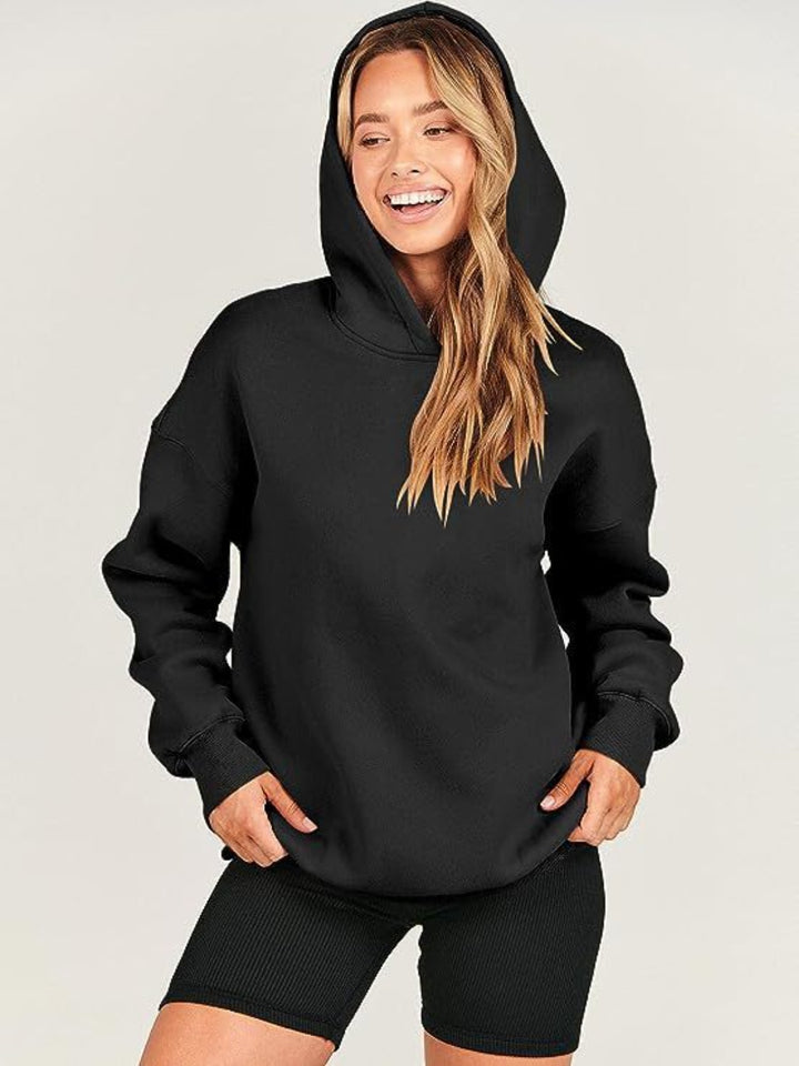 PRE-ORDER: Dropped Shoulder Long Sleeve Hoodie