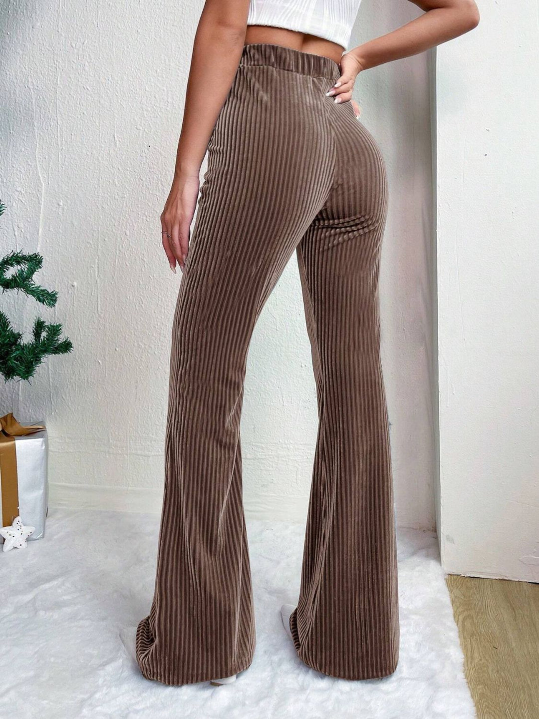 PRE-ORDER: High Waist Flare Pants