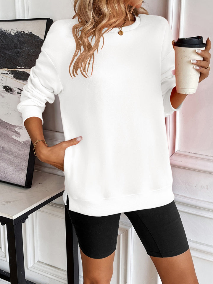 PRE-ORDER: Ivy Lane Round Neck Long Sleeve Sweatshirt