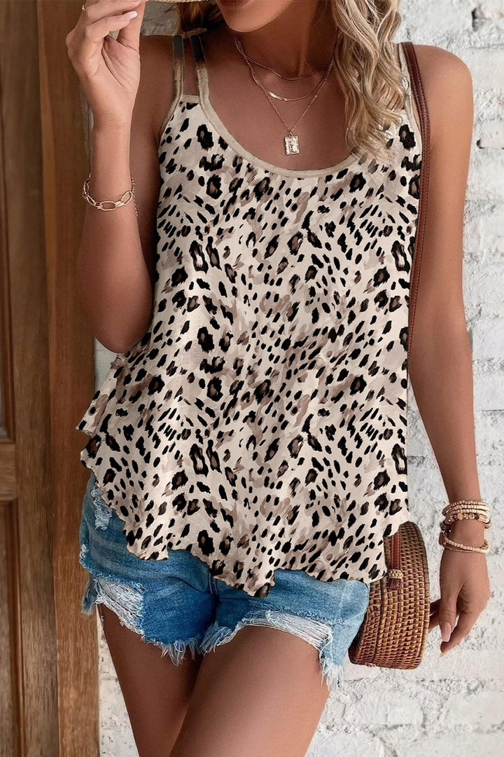 PRE-ORDER: Printed Round Neck Cami