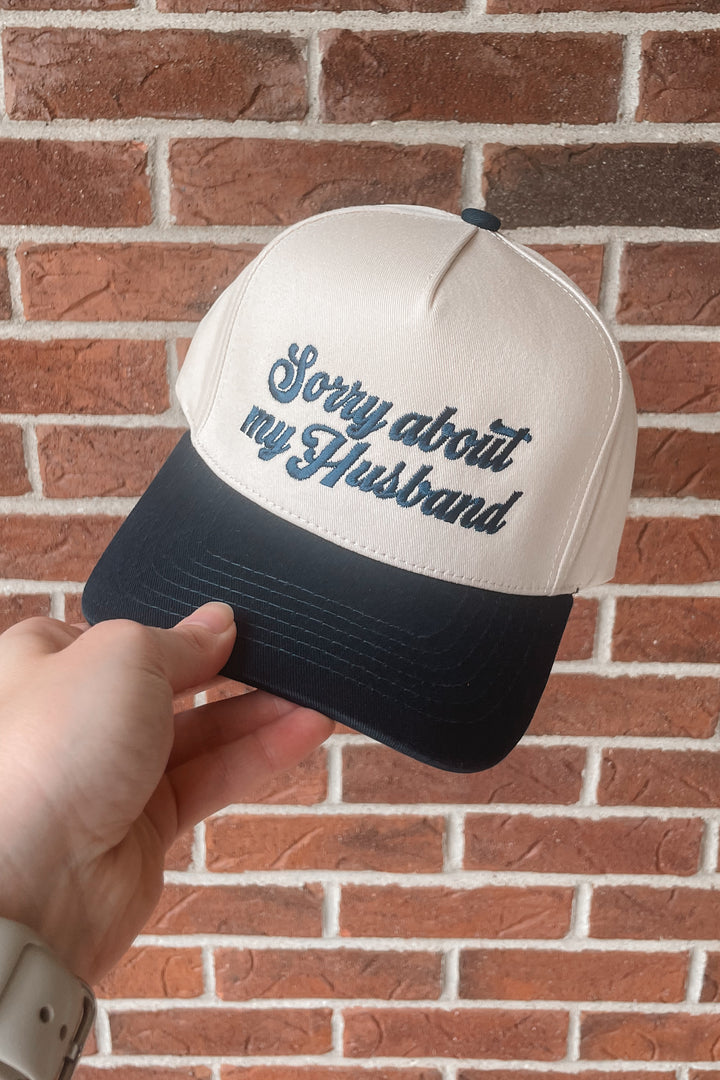 Sorry About My Husband Trucker Hat