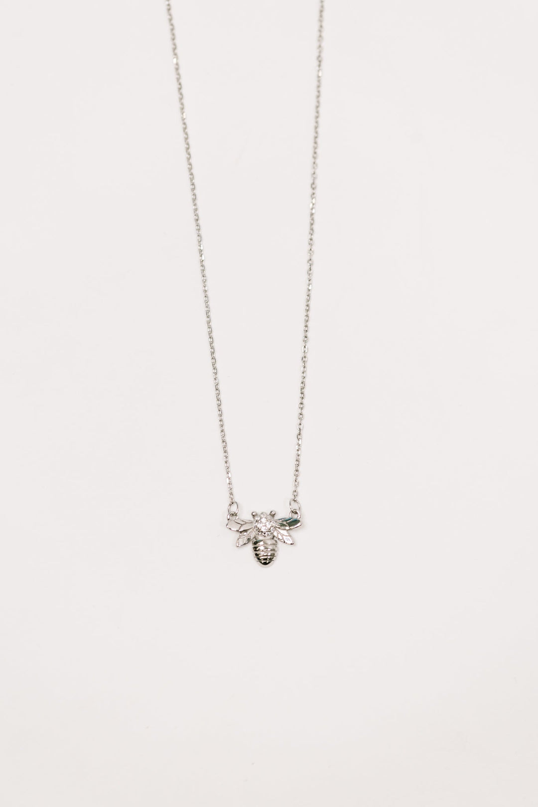 Bee Line Sterling Silver Necklace