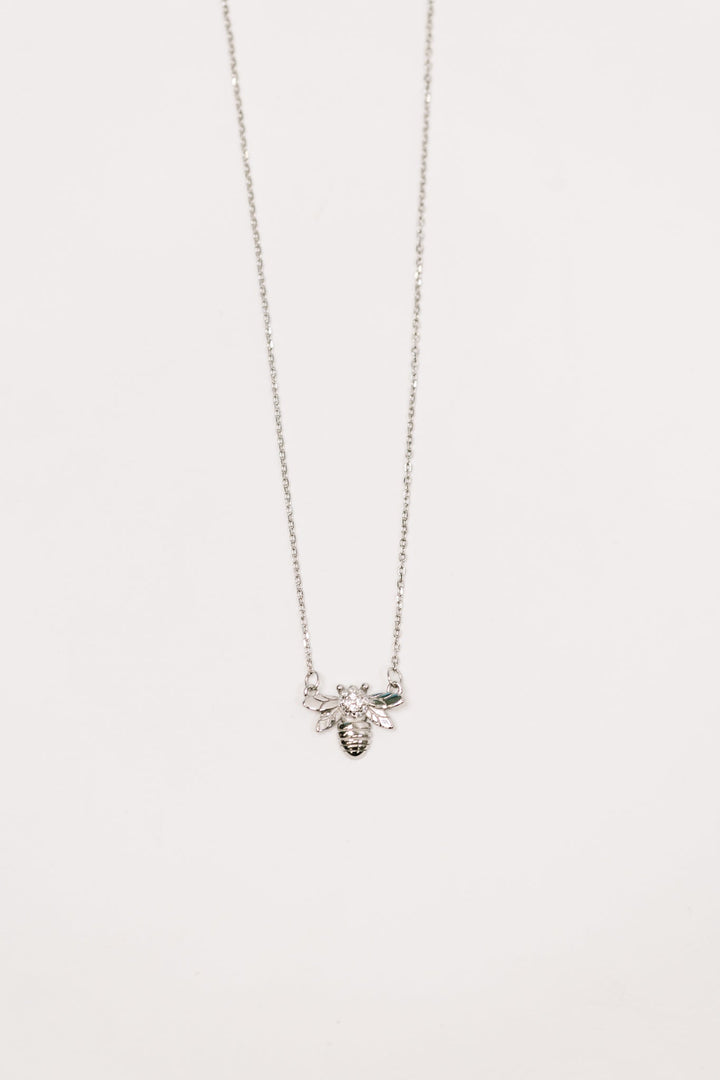 Bee Line Sterling Silver Necklace