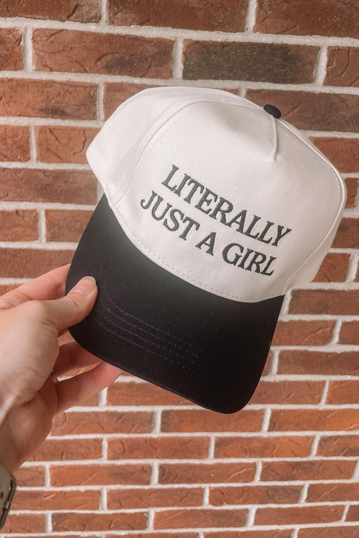 Literally Just a Girl Trucker Hat