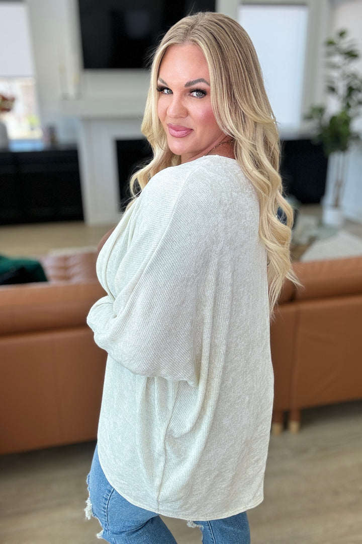 How's It Going Open Front Cardigan