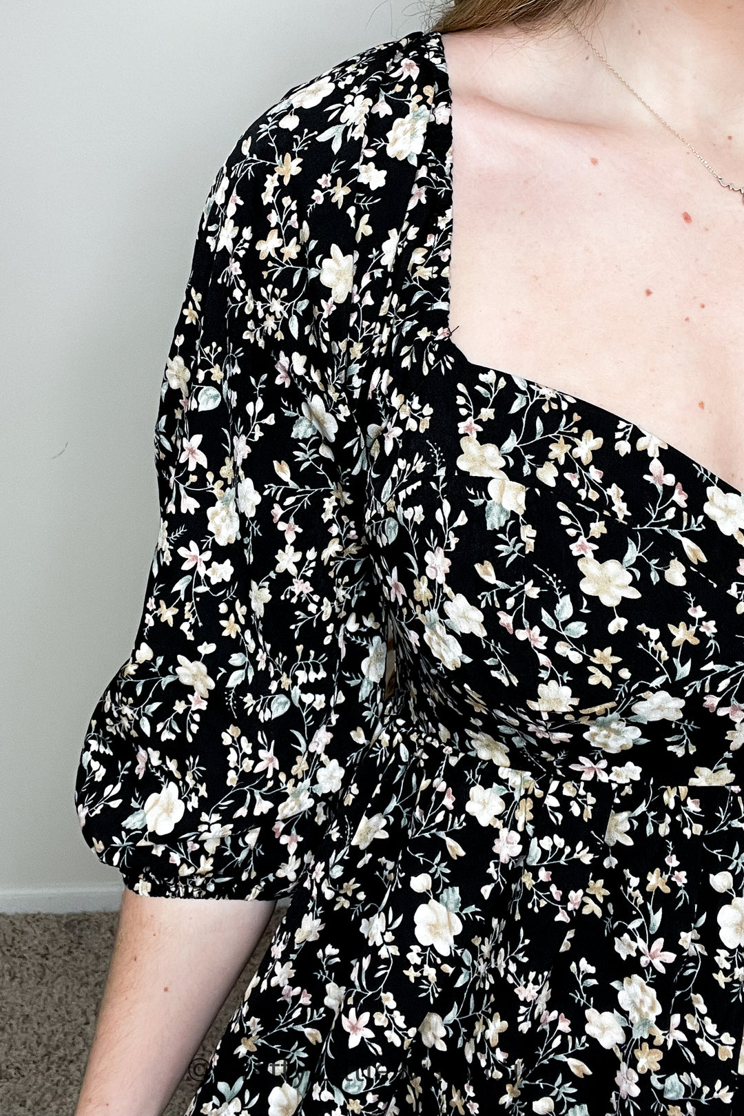 Back to the Start Floral Dress