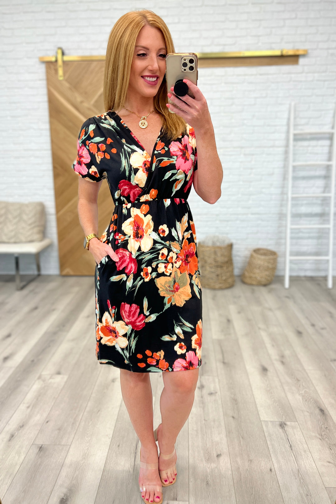Tropical Getaway Floral Dress
