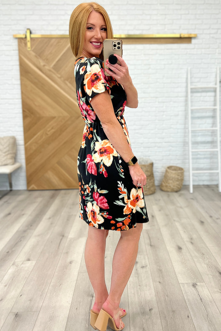 Tropical Getaway Floral Dress