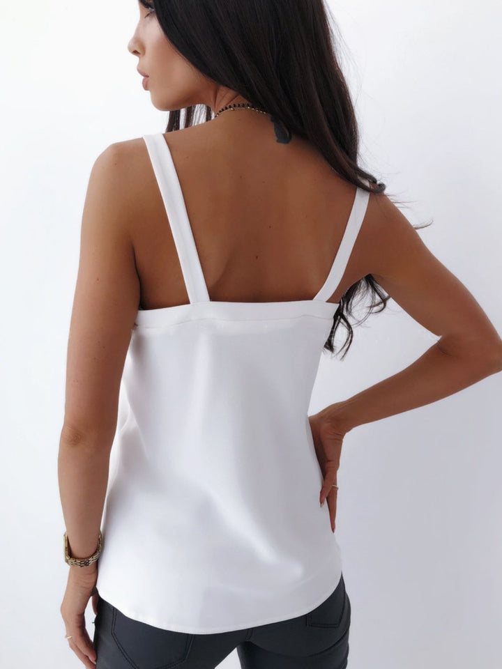 PRE-ORDER: V-Neck Wide Strap Cami