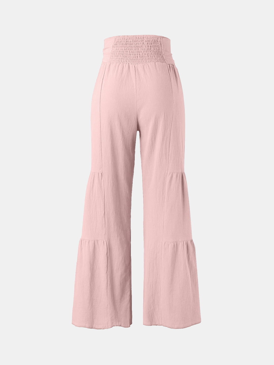 PRE-ORDER: Tied Ruched Wide Leg Pants