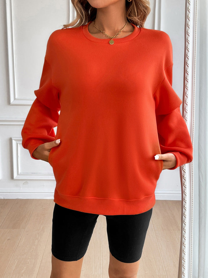 PRE-ORDER: Ivy Lane Round Neck Long Sleeve Sweatshirt