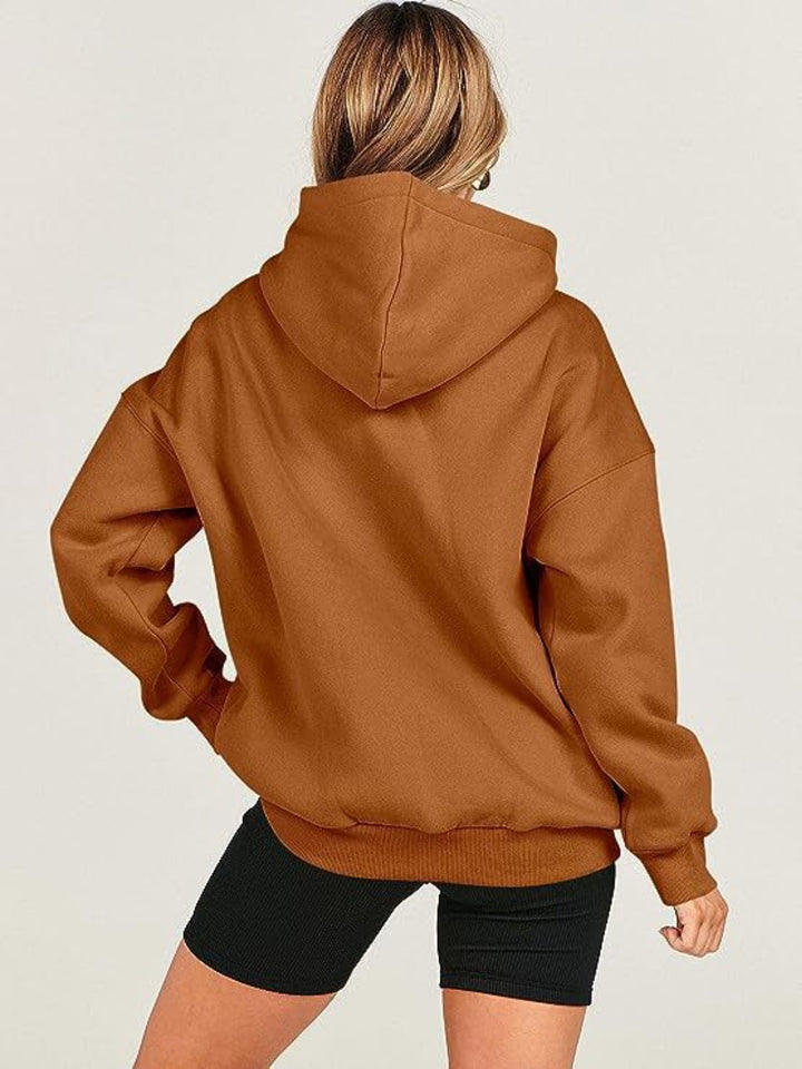 PRE-ORDER: Dropped Shoulder Long Sleeve Hoodie