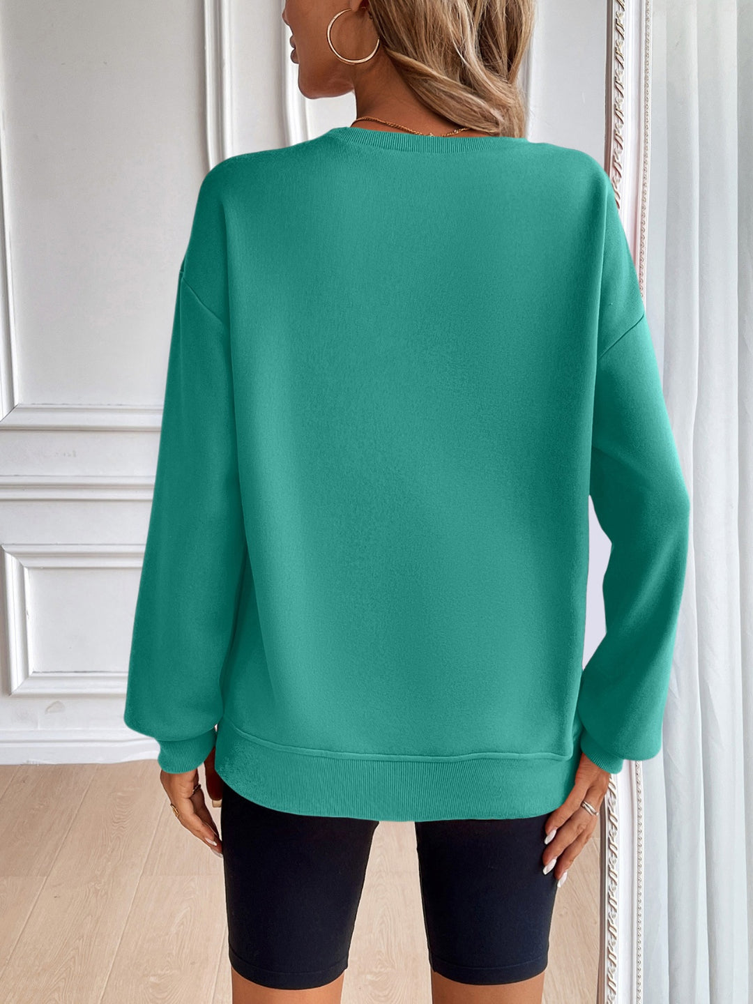 PRE-ORDER: Ivy Lane Round Neck Long Sleeve Sweatshirt