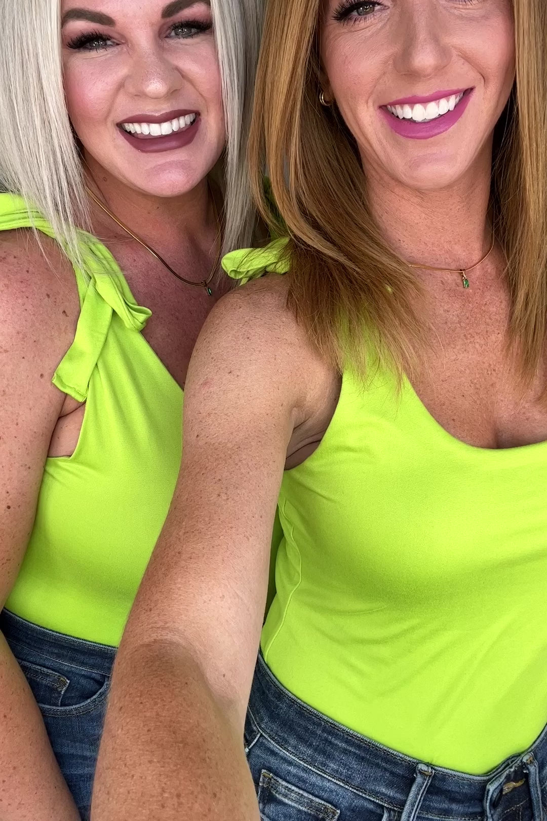 Just a Spritz Bodysuit in Lime