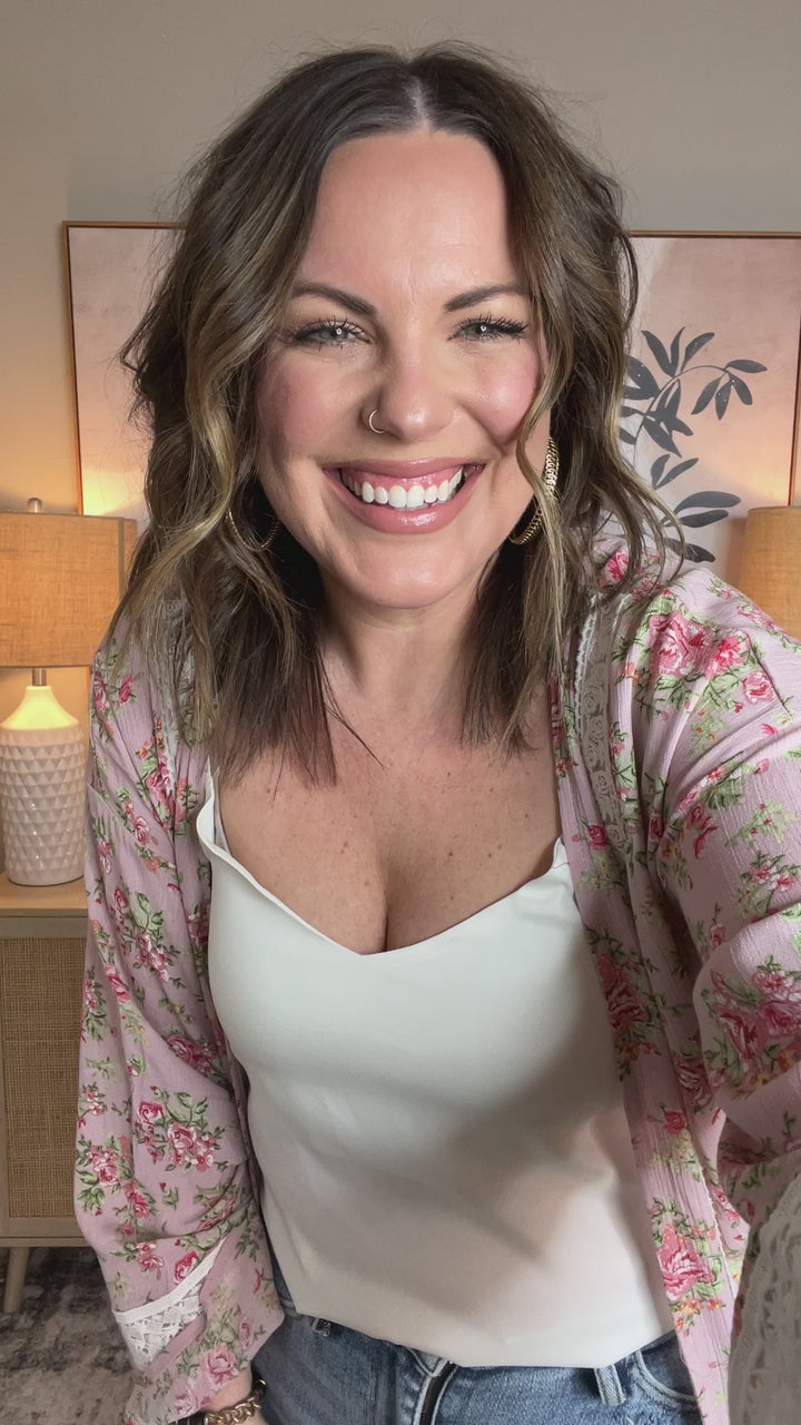 Floral Femme Kimono