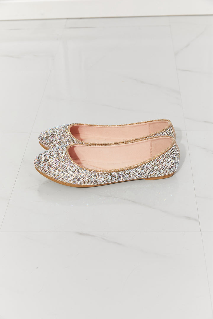 Sparkle In Your Step Rhinestone Ballet Flat