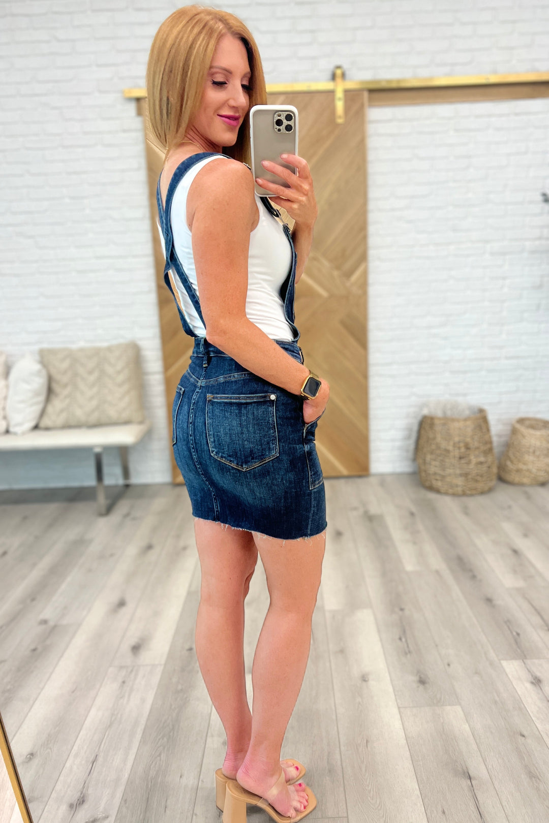 Agnes Denim Overall Dress Pretty Little Distraction Boutique Agnes Denim Overall Dress Pretty Little Distraction Boutique