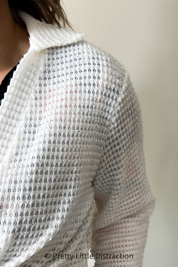 Tied To You Balloon Sleeve Cardigan