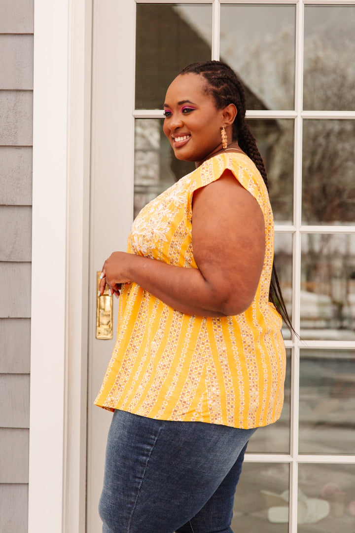 Mellow Yellow Blouse