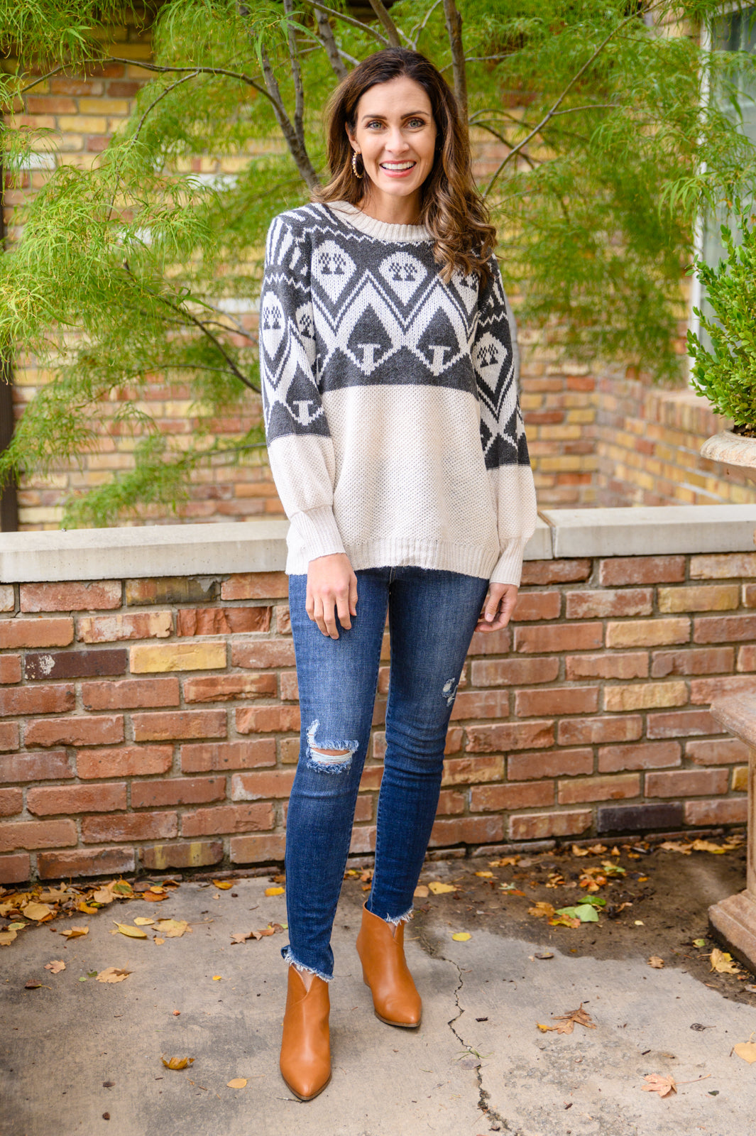 Summit Sweater In Charcoal