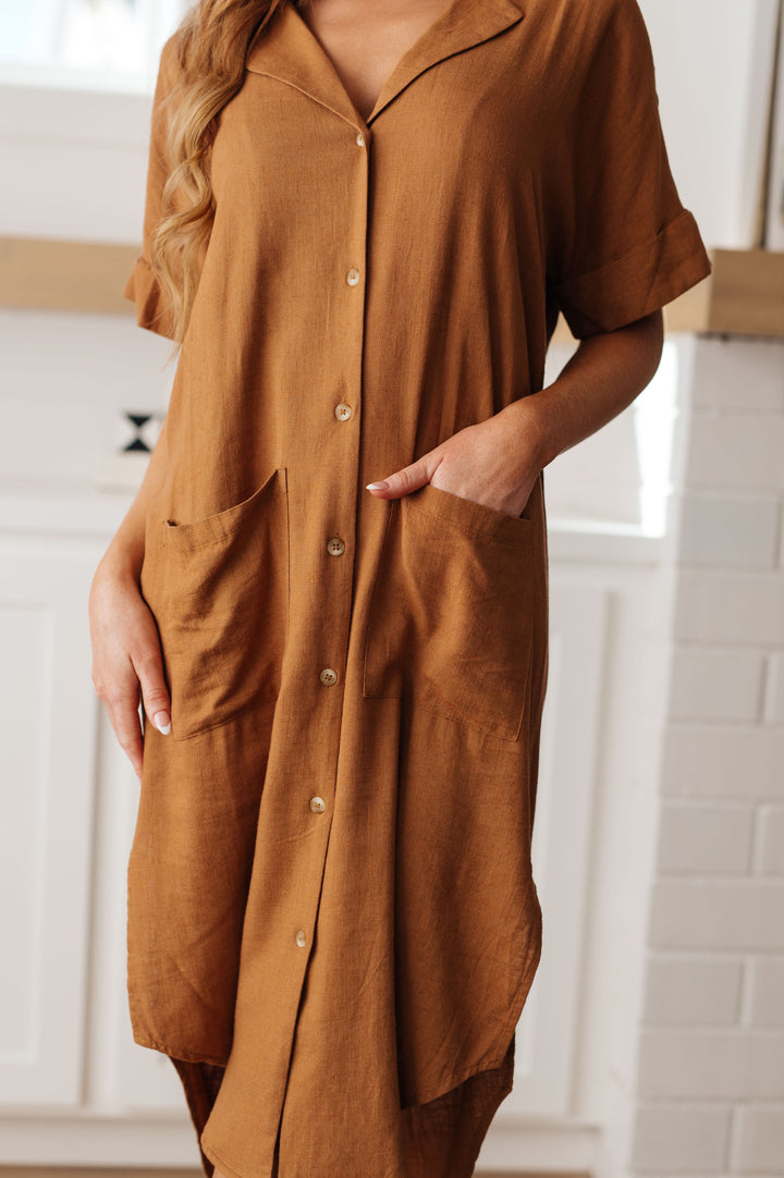 Sure to Be Great Shirt Dress