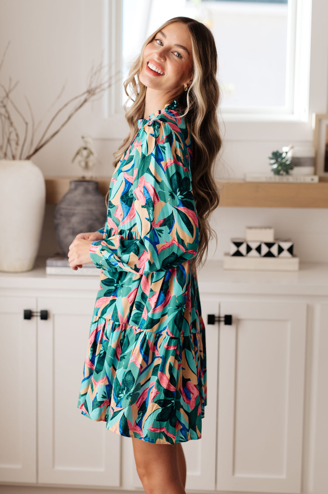 Thrill of it All Floral Dress
