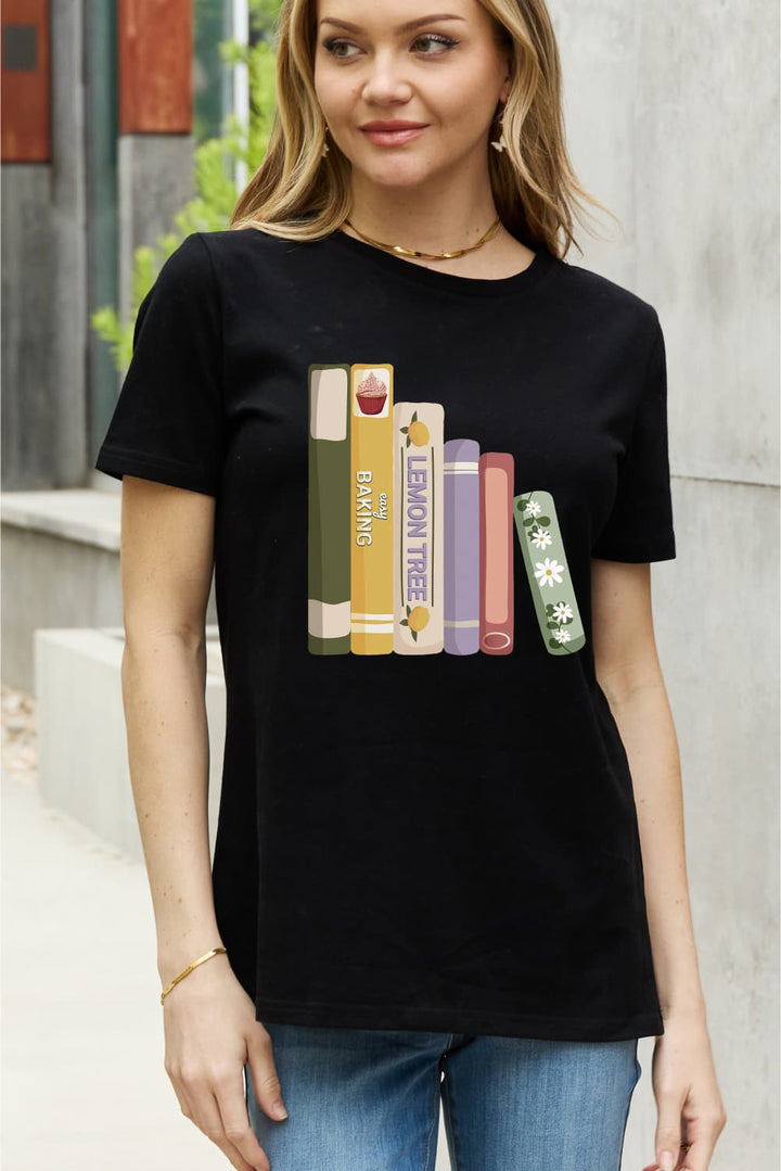 Simply Love Full Size EASY BAKING Graphic Cotton Tee
