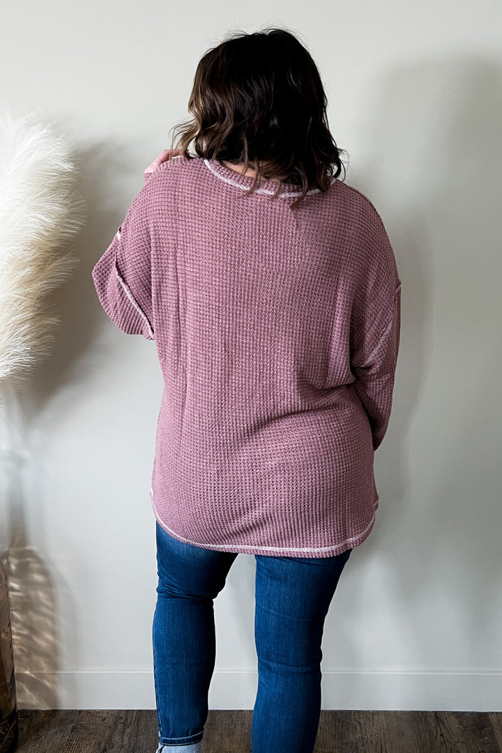 In Stride Dropped Shoulder Tunic